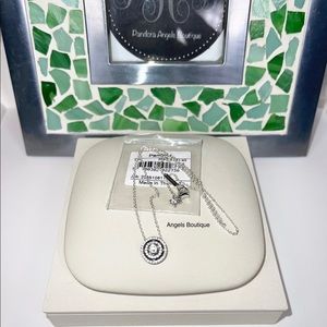 Pandora Sparkling Double Halo Collier 